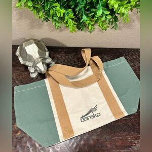 NWOT DANSKO TWO-TONE RECYCLED COTTON TOTE